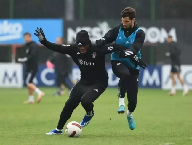 Beşiktaş, Fenerbahçe maçı için hazırlıklarını sürdürdü