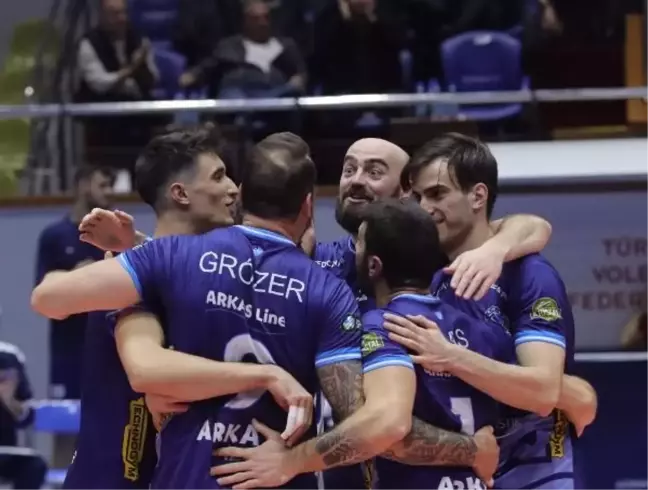 Arkas Spor, çeyrek finalde Olympiacos ile karşılaşacak