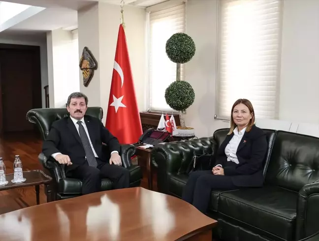 OMÜ Rektörü Prof. Dr. Fatma Aydın, Vali Orhan Tavlı'yı Ziyaret Etti