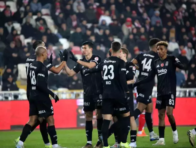 Beşiktaş, Türkiye Ziraat Kupası'nda Sivasspor'u Geride Bıraktı