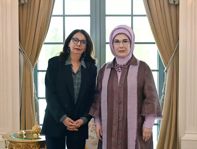 Emine Erdoğan, BM Genel Sekreteri Çocuklara Yönelik Şiddet Özel Temsilcisi M'jid ile görüştü