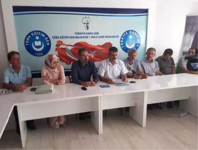 Türk Eğitim-Sen Balıkesir 1 Nolu Şube Başkanı Baki: