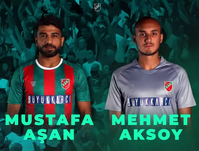 Karşıyaka, Mustafa Aşan ve Mehmet Aksoy'la sözleşme yeniledi