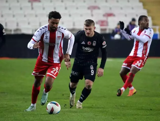 Sivasspor, Beşiktaş'a 1-0 Mağlup Oldu