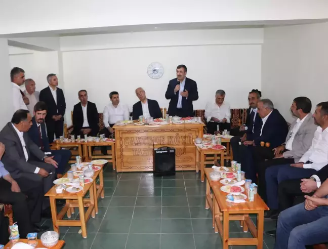 TBMM Plan ve Bütçe Komisyonu Başkanı Cevdet Yılmaz, Bingöl'de ziyaretlerde bulundu Açıklaması