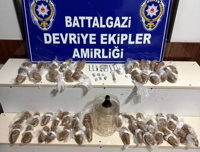 Malatya'da Uyuşturucu Operasyonu: 2 Gözaltı