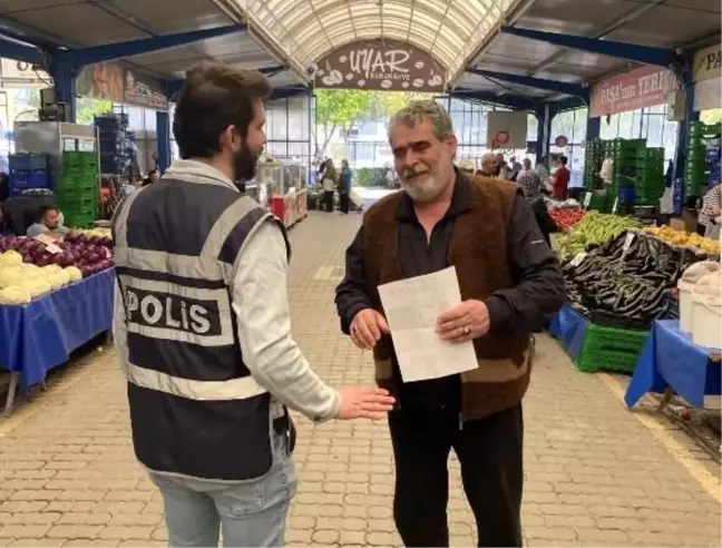 Gönen'de Emniyet Ekiplerinden Bilgilendirme Çalışması