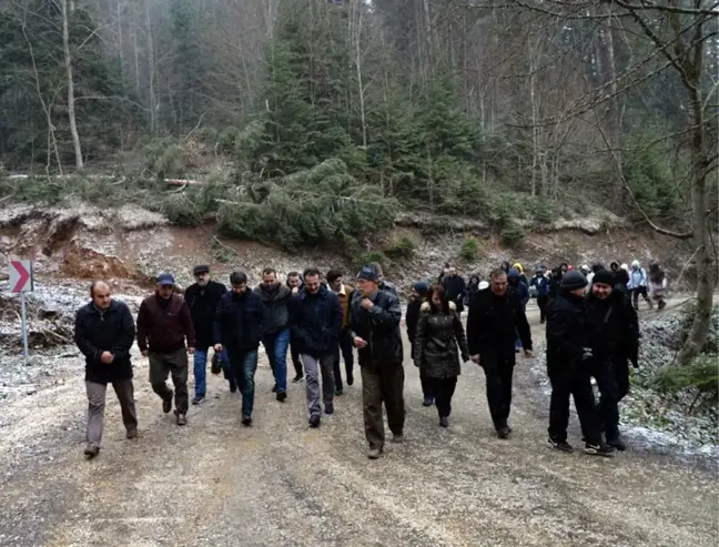 İl Protokolünden Doğa Yürüyüşü