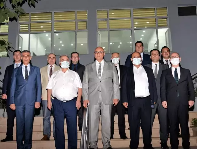 Bilecik'te mülki idare amirlerine ve komutana veda yemeği
