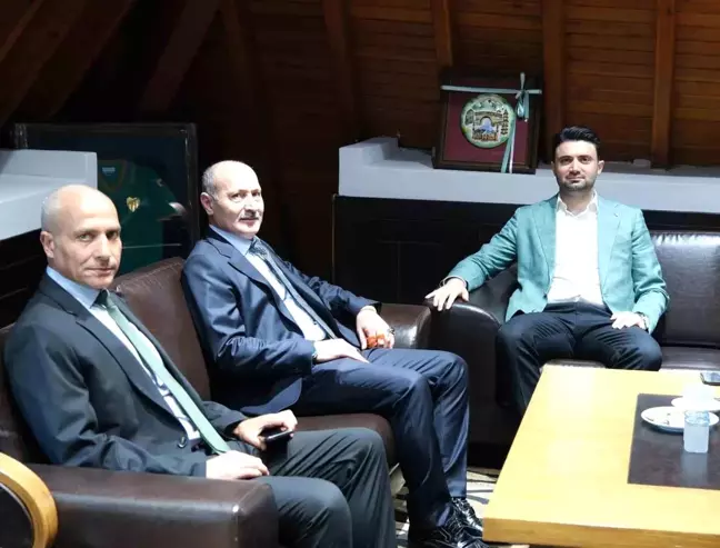 Bursa İl Emniyet Müdürü Bursaspor Kulübü'nü ziyaret etti