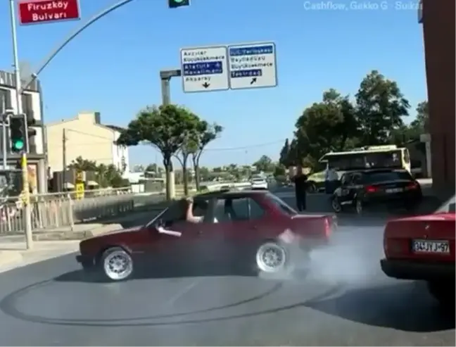 Avcılar'da drift yapıp 4 ay sonra paylaştı; cezadan kurtulamadı