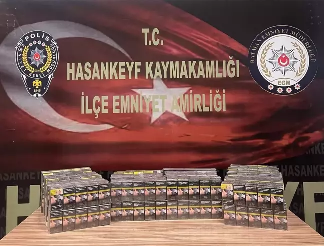Hasankeyf'te Kaçakçılık Operasyonu: 10 Gözaltı