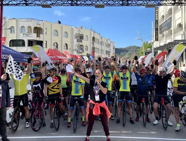 Amatör bisikletçiler AKRA Gran Fondo Antalya'da yarıştı