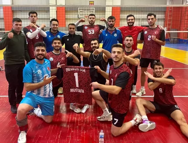 Zirve Mücadelesi: Van Erciş Spor - Erzurum Gençlik Spor Voleybol Maçı