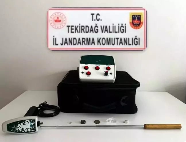 Tekirdağ'da Tarihi Eser Denetimi: Ele Geçirilen Objeler