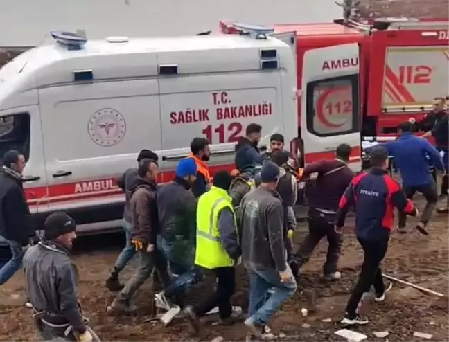 Diyarbakır'da İnşaatta Asansör Boşluğuna Düşen İşçi Hayatını Kaybetti