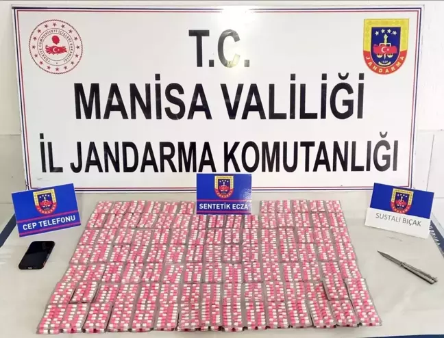 Manisa'da Uyuşturucu Operasyonu: Binlerce Hap Ele Geçirildi