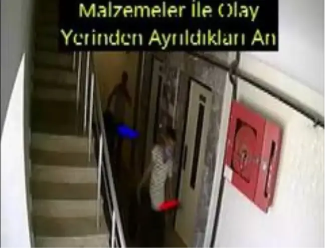 Lastik hırsızları kameraya yakalandı