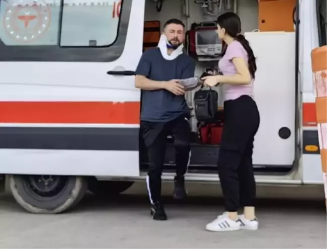 İnegölspor Başkanı Osman Sevim trafik kazasında yaralandı