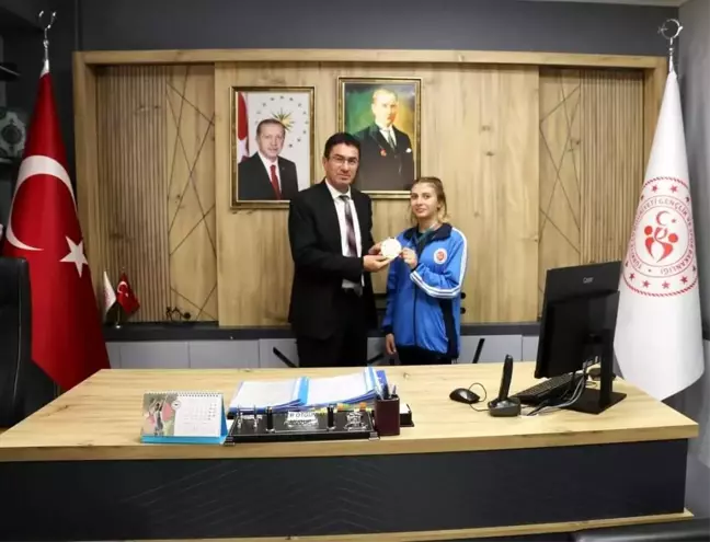 Niğdeli sporcu Melek Yiğit Avrupa Şampiyonu oldu