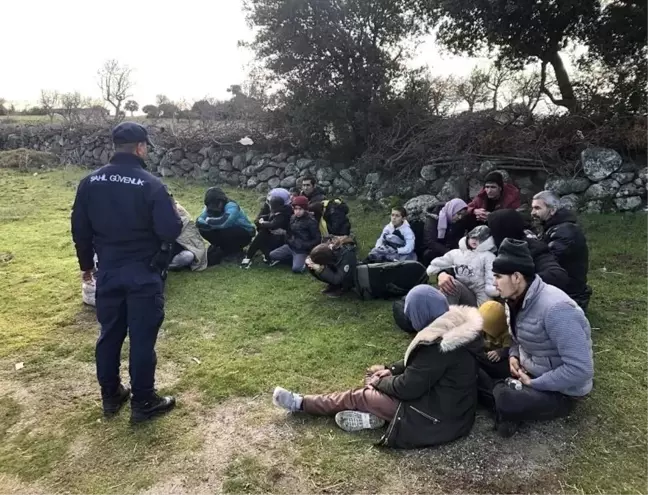 Çanakkale'de 22 Kaçak Göçmen Yakalandı