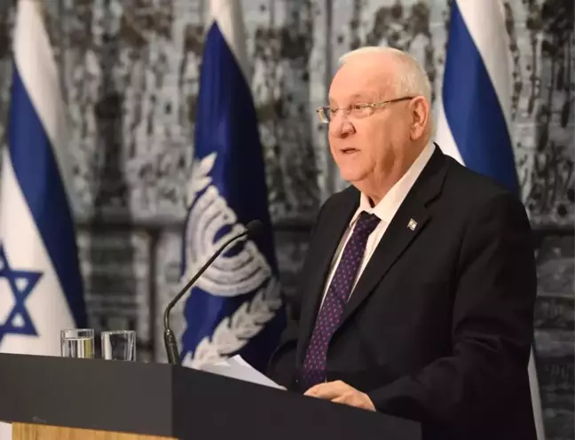 İsrail Cumhurbaşkanı Rivlin'den Türkçe Mesaj