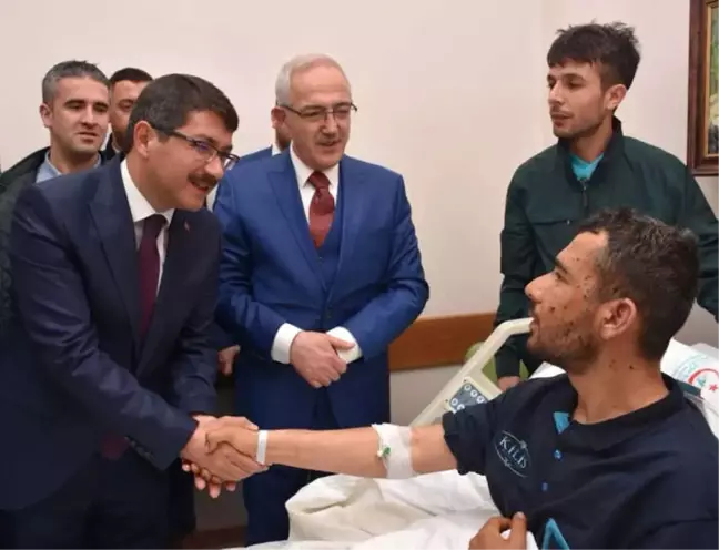Başkan Çelik'ten Kahraman Afrin Gazisi'ne Ziyaret