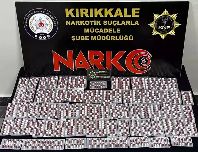 Kırıkkale'de Uyuşturucu Ticareti Operasyonu: 3 Tutuklama