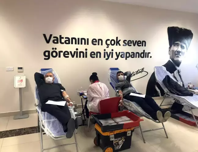 SANKO tekstil Adıyaman işletmesi çalışanları kan bağışı yaptı