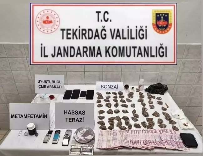 Tekirdağ'da Uyuşturucu Operasyonu: Çok Sayıda Suç Unsuru Ele Geçirildi