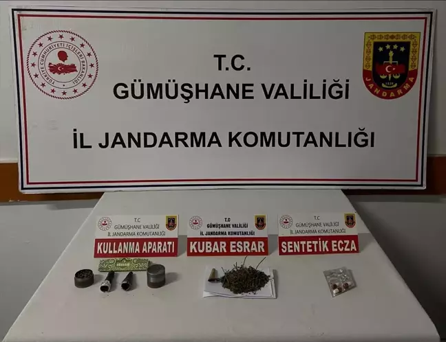 Gümüşhane'de Uyuşturucu Ele Geçirildi