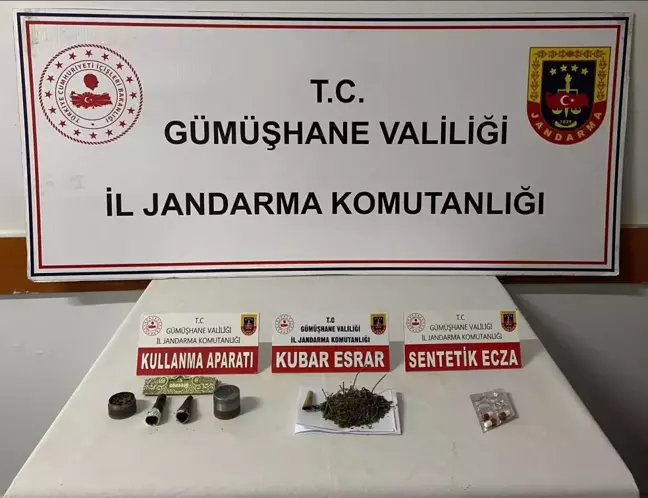 Gümüşhane'de Uyuşturucu Operasyonu: İki Şahıs Yakalandı