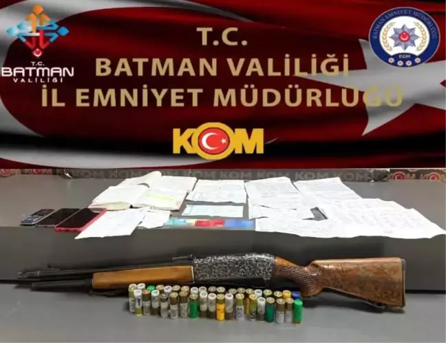 Batman'da Tefecilere Operasyon: 1 Tutuklama