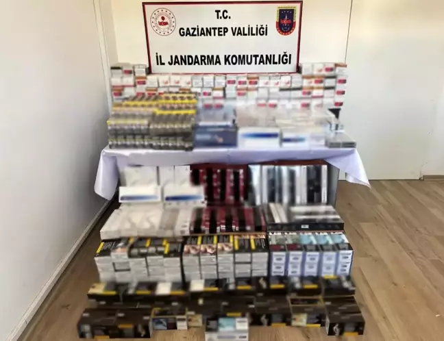 Gaziantep'te 2,5 milyon TL değerinde kaçak malzeme ele geçirildi