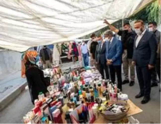 Vali Bilmez'den pazar esnafına ziyaret
