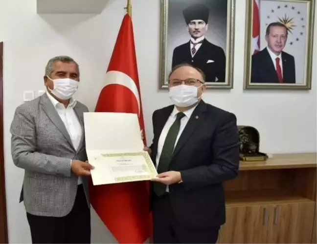 İlk 500 sanayi kuruluşu arasına giren firmaya teşekkür belgesi