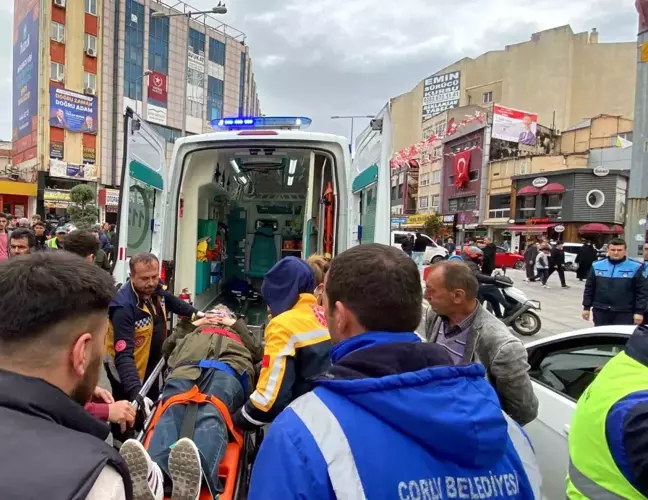 Kaza sonrası zabıta ile vatandaş arasında gerginlik
