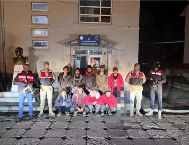 Bitlis'te Göçmen Kaçakçılığına Operasyon: 9 Göçmen ve 4 Organizatör Yakalandı