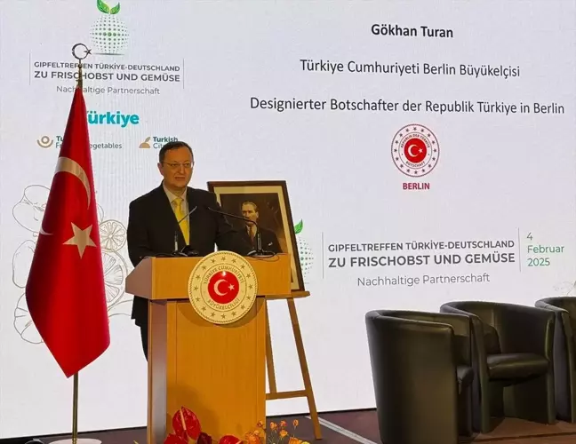 Türkiye ve Almanya Tarımda Serbest Ticaret Engellerini Kaldırmayı Hedefliyor