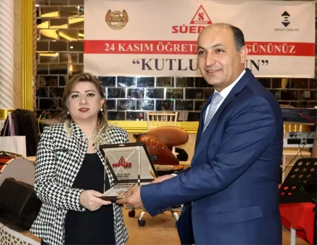 Süerler Grup'tan öğretmenlere jest