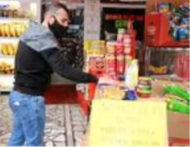 Alanya'da marketçi kardeşlerden iyilik hareketi