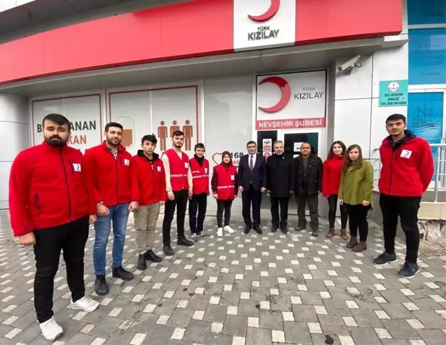 NEVÜ Rektörü Aktekin'den Kızılay'a Ziyaret