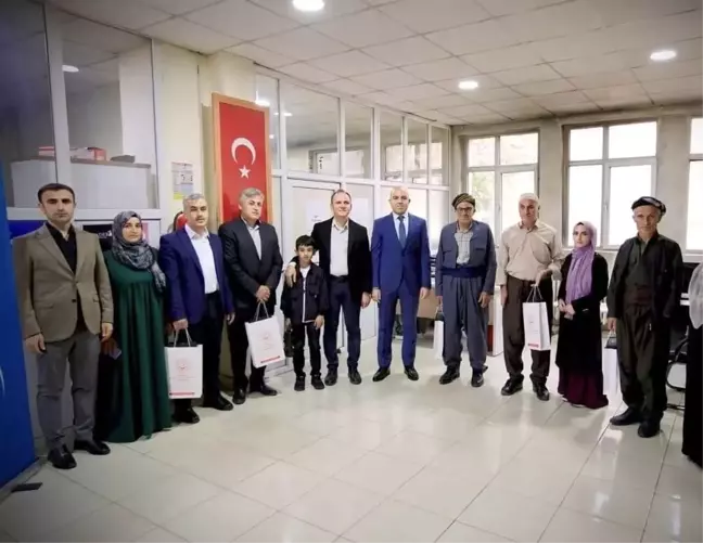 Şemdinli'deki gazilere akıllı baston desteği