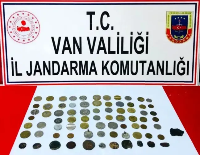 Van'da 76 bronz sikke ele geçirildi