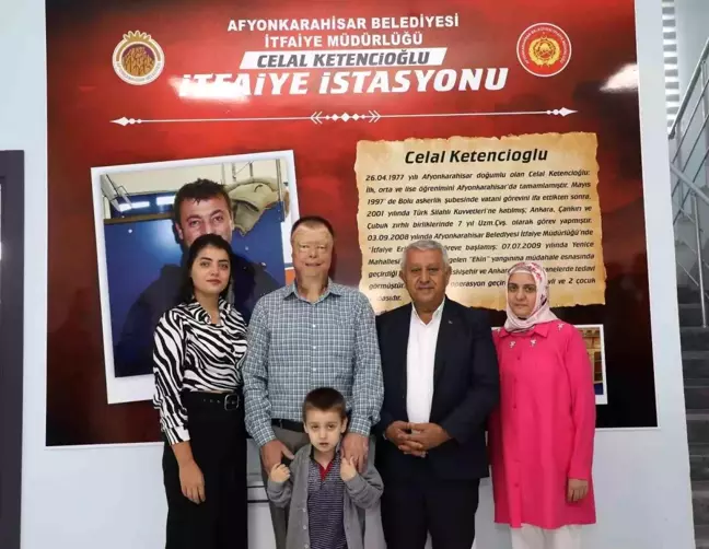 Afyonkarahisar Belediyesi tarafından yapılan Celal Ketencioğlu İtfaiye Binası açıldı