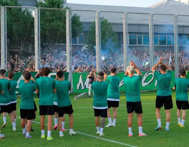 Bursaspor, 2024-2025 sezonunun ilk antrenmanını gerçekleştirdi