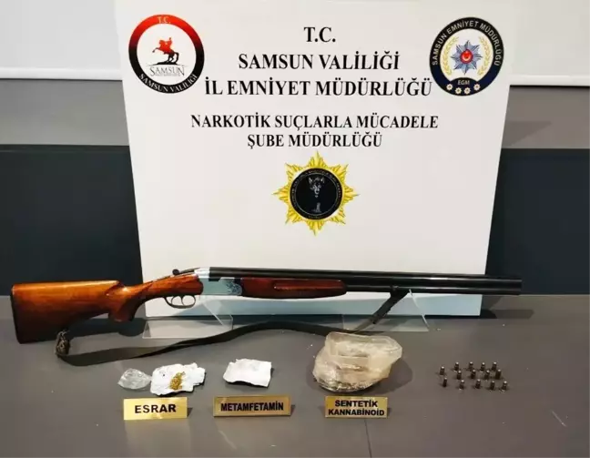 Samsun'da Narkotik Uygulamasında 25 Kişi Yakalandı