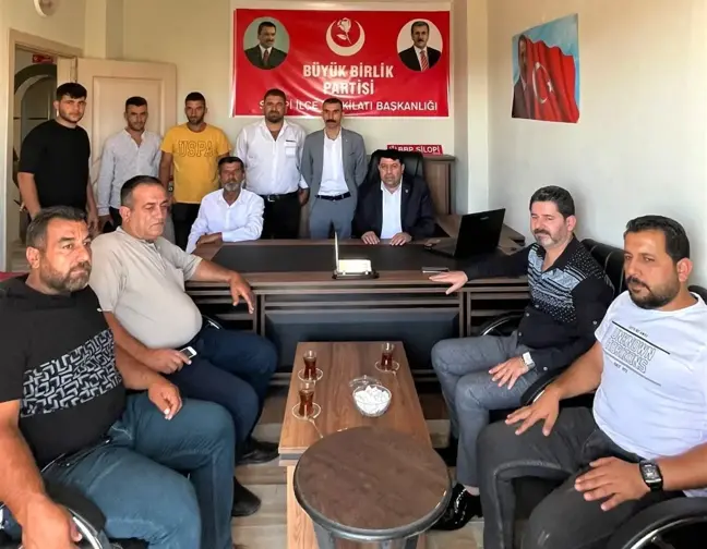 Büyük Birlik Partisi (BBP) ilk defa Silopi'de parti binası açtı