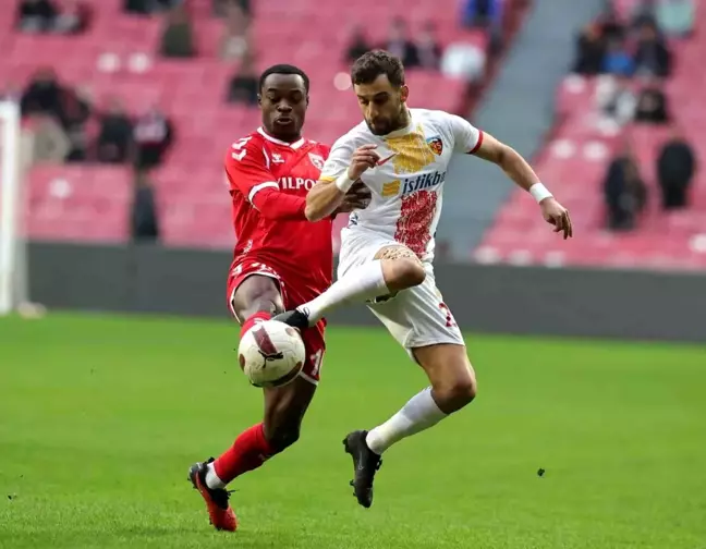 Samsunspor, Kayserispor'u 1-0 mağlup etti