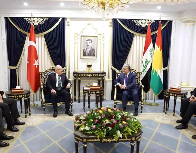 Milli Savunma Bakanı Yaşar Güler, Erbil'de IKBY İçişleri Bakanı ile görüştü